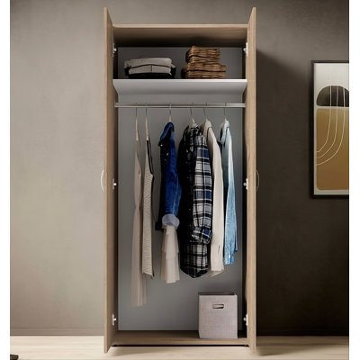 Sedney Manufactured Wood Wardrobe