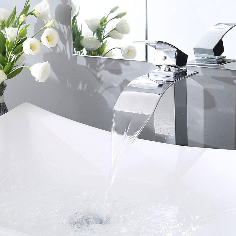Robinet pour salle de bain Modern, Chrome