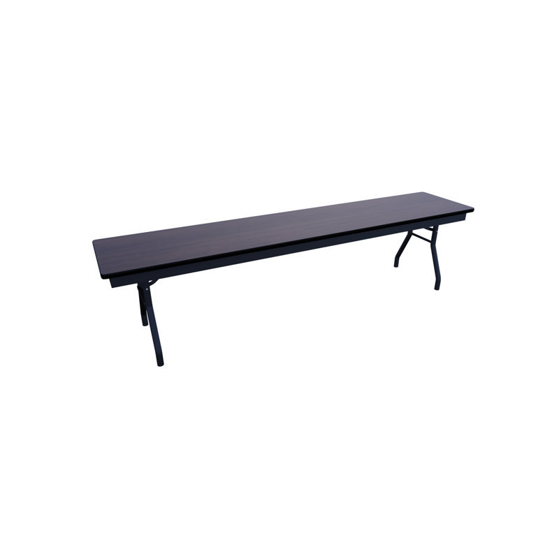 Folding Bench - Particleboard Core, 17" H x 72" W x 15" D