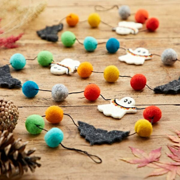 Felt Ghost Garland