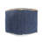 Dillon Transitional Jute Bordered Cotton Handmade Ottoman Pouf-516045779