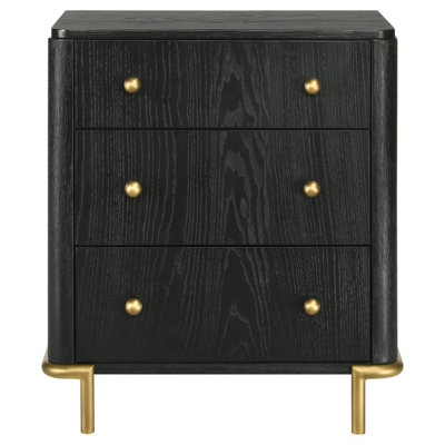 Table de chevet 3 tiroirs Anser