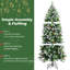 5.91' H Artificial Pine Christmas Tree