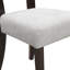 Ensemble de 2 chaises de salle à manger rembourrées avec pieds en bois d'hévéa massif, capacité de poids de 330 lb-575438434-575438433