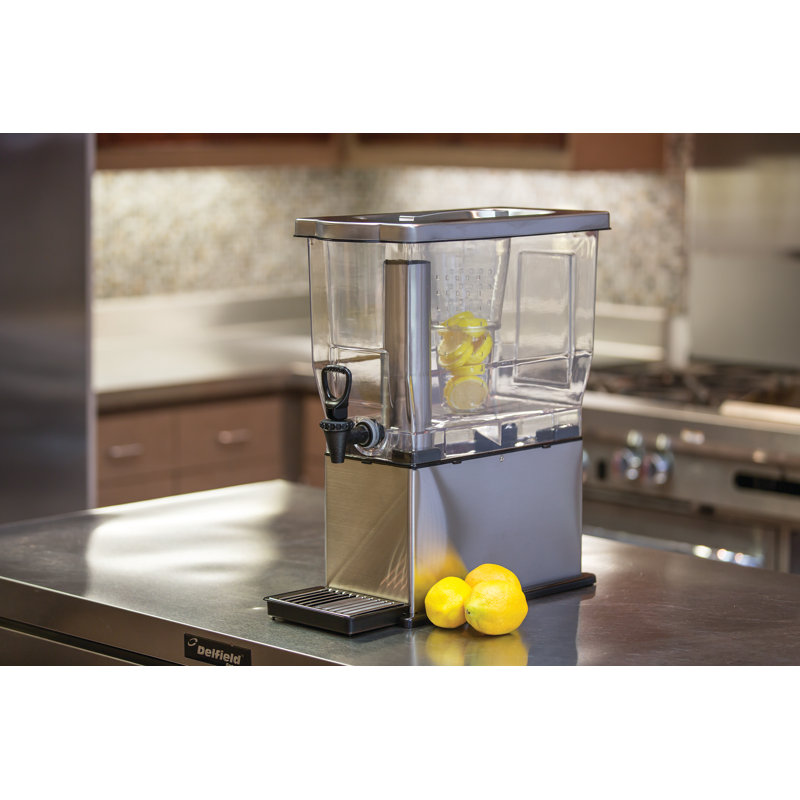 Contenant froid rectangulaire 384 oz Distributeur de boissons