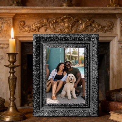 Cadre photo noir 1PC pour photos 8 po x 10 po