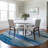 Machine Washable Indoor/Outdoor Christain ACN1282 Blue Rug-109532103