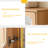 Italian Style All Solid Wood Organizer Bookcase