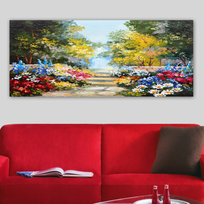 Peinture sur toile tendue