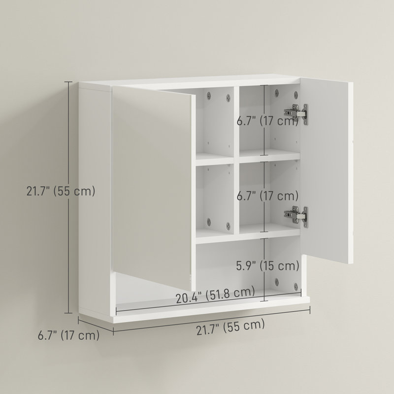 Armoire à pharmacie avec miroir