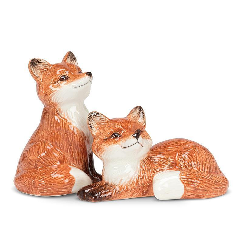Salière et poivrière Foxes