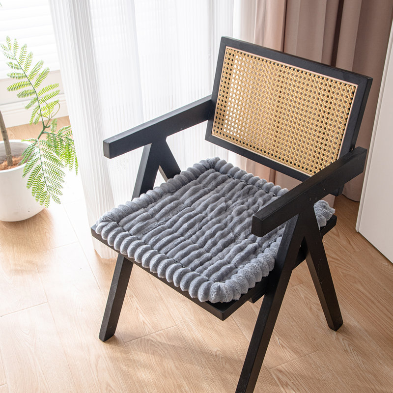 Housse pour fauteuil en velours côtelé, Gris clair