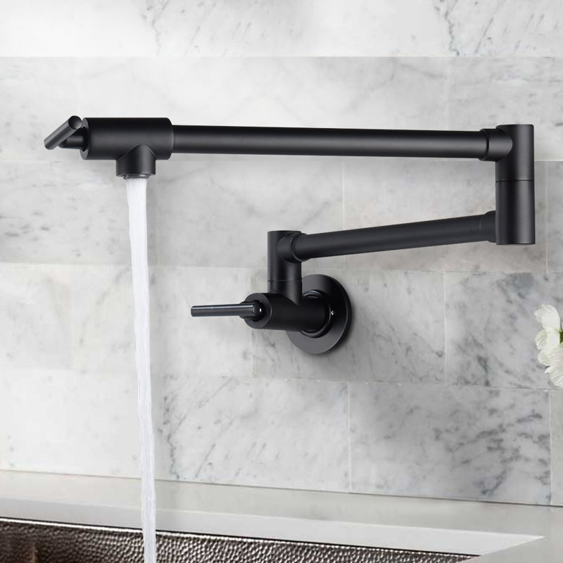 SOUEEUM Kitchen Faucet, Matte Black