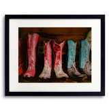 Custom Handmade Boots Print by Beth Sheridan