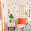 Retro Flower Peel and Stick Wall Decal