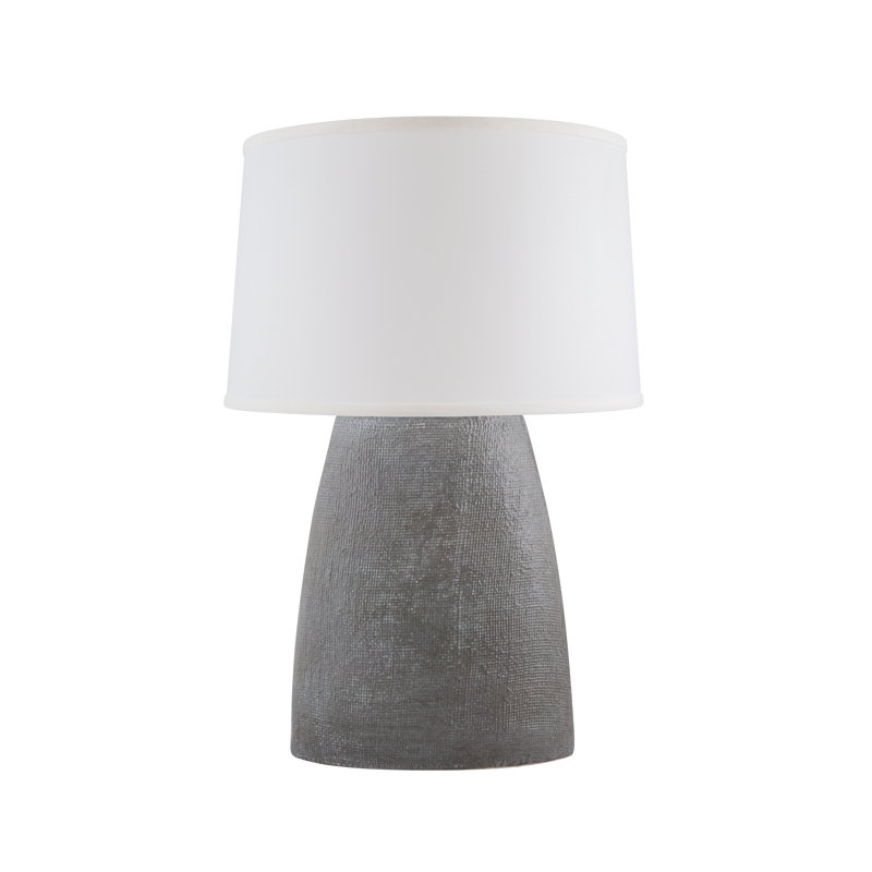 Park Slope Ceramic Table Lamp, Gray