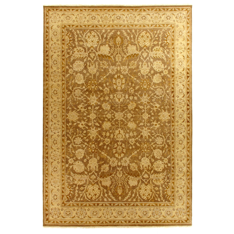 Antique Weave Ziegler Handmade Wool Oriental Area Rug, Rectangle 4' x 6'