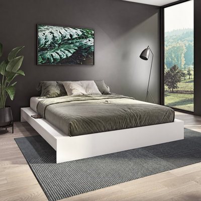 Lit plateforme Zen Omega - Assemblage facile, aucun sommier requis