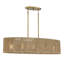  Lustre ovale 5 lumières Ashe