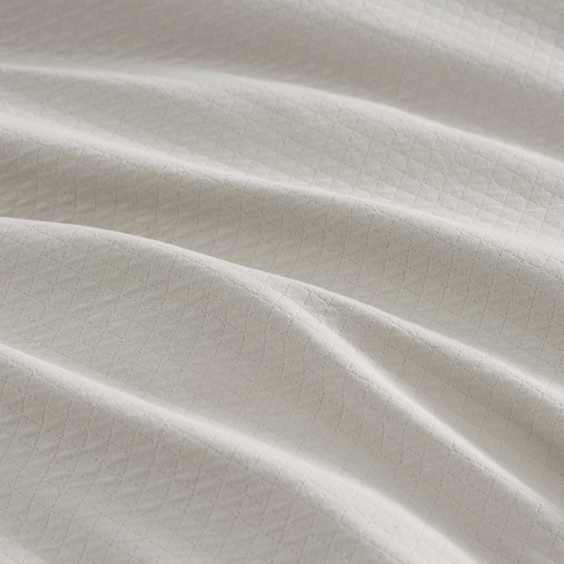 Ensemble de housse de couette réversible Martha Stewart, King Duvet Cover + 2 King Shams, Gris