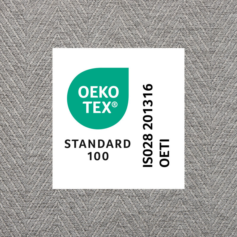TOWN & COUNTRY BASICS Pax Herringbone Textured Solid Machine Washable Area Rug Grey, Runner 2'5.5" x 7'10.5"