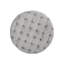 Velours gris avec l 41,18 po Largeur, 17,07 hauteur, profondeur de construction, contemporain