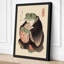 Toad and Maiden Japandi - Wrapped Canvas-434838978-434838980