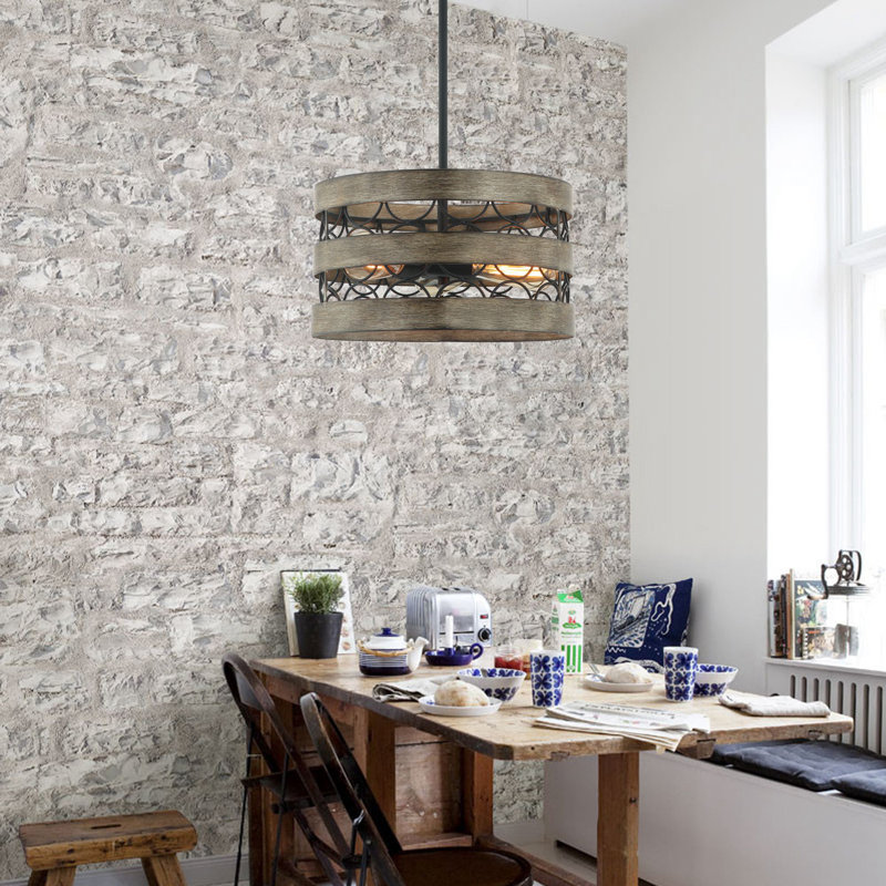 Lustre tambour 3 lumières Linch