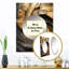 «Warrenup Gold Black Timeless Turn IV - Abstract Spirals», miroir mural unique, art moderne imprimé sur métal-117922432