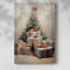Art des Fêtes de Noël - Toile tendue avec châssis - Série 2-XXXVII