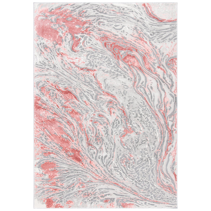 Avleen 500 Performance Abstract Rug, Rectangle 4' x 6'