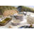 Oneida Willow & White, Hors D'Oeuvres Tray with Server