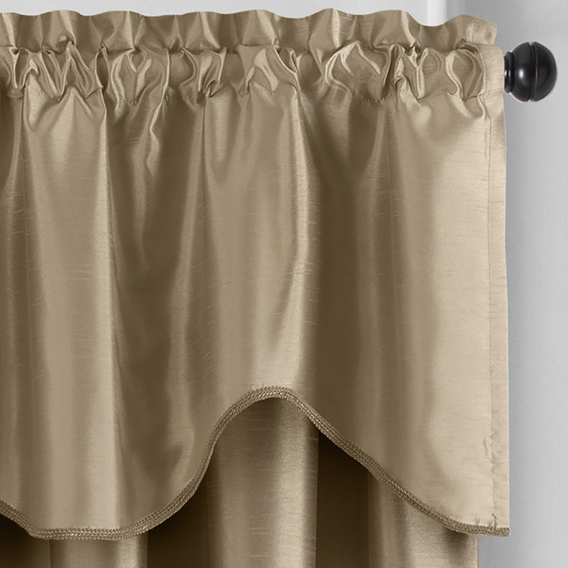 Mullan 50" Window Valance, Gold