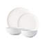 Puro Coupe 4 Pieces Place Setting - Whitewash