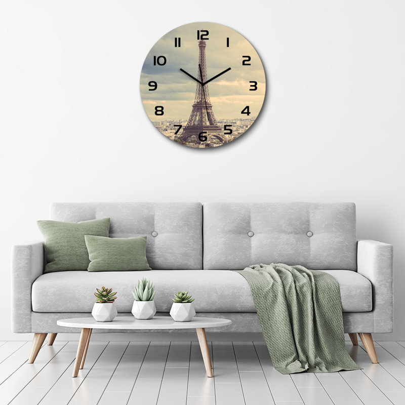 Jerryca Glass Wall Clock