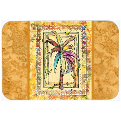 Caroline's Treasures Palm Tree Glass Cutting Board