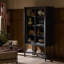 Saxon Cabinet-Brushed Bronze Patina