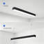 Éclairage linéaire à DEL 4 pi 60 W avec télécommande Barrine 9975 Series, 5900 lumens, noir