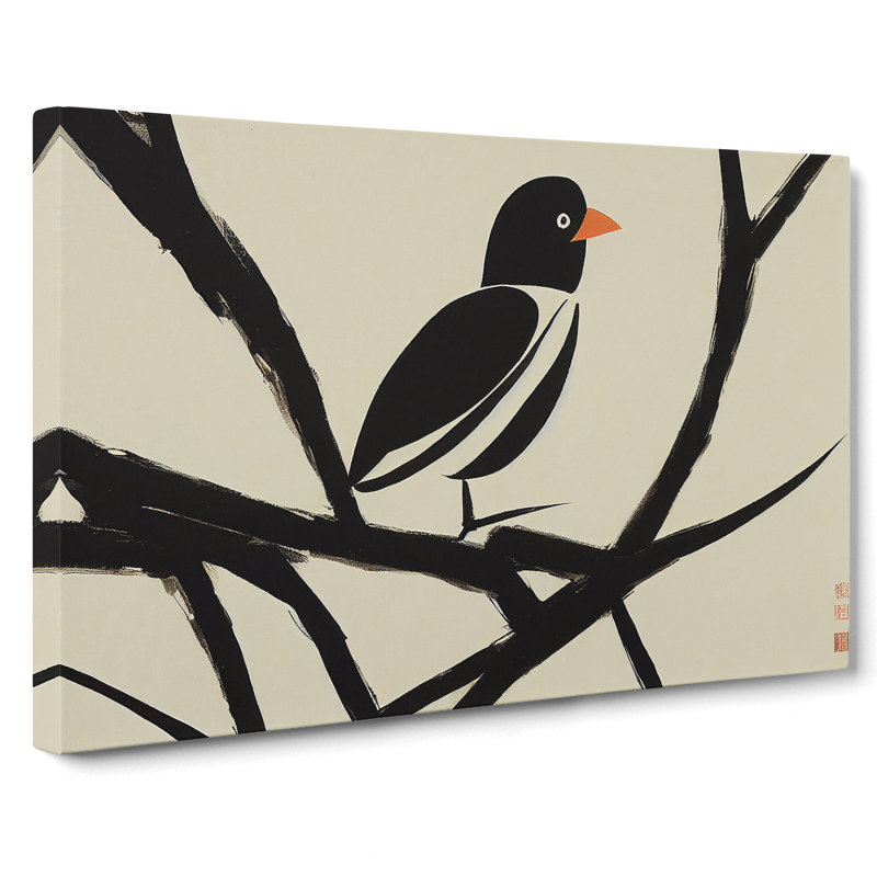 Marvellous Bird - Wrapped Canvas, 35cm H x 50cm W x 3cm D