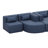 Upholstered Sofa Free-Combined Sofa Couch With Two Chaise Lounge And Five Back Pillows-115839029