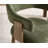 Modern Dining Chairs With Solid Wood Legs And Arms,Curved Back Upholstered Side Chair-345060948