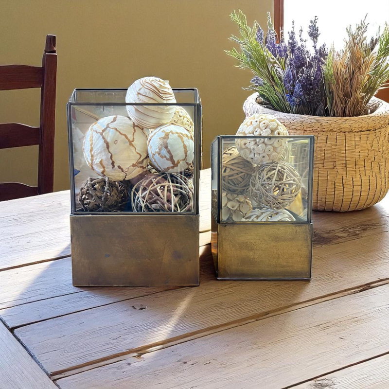 Set of Two Courtyard Lanterns