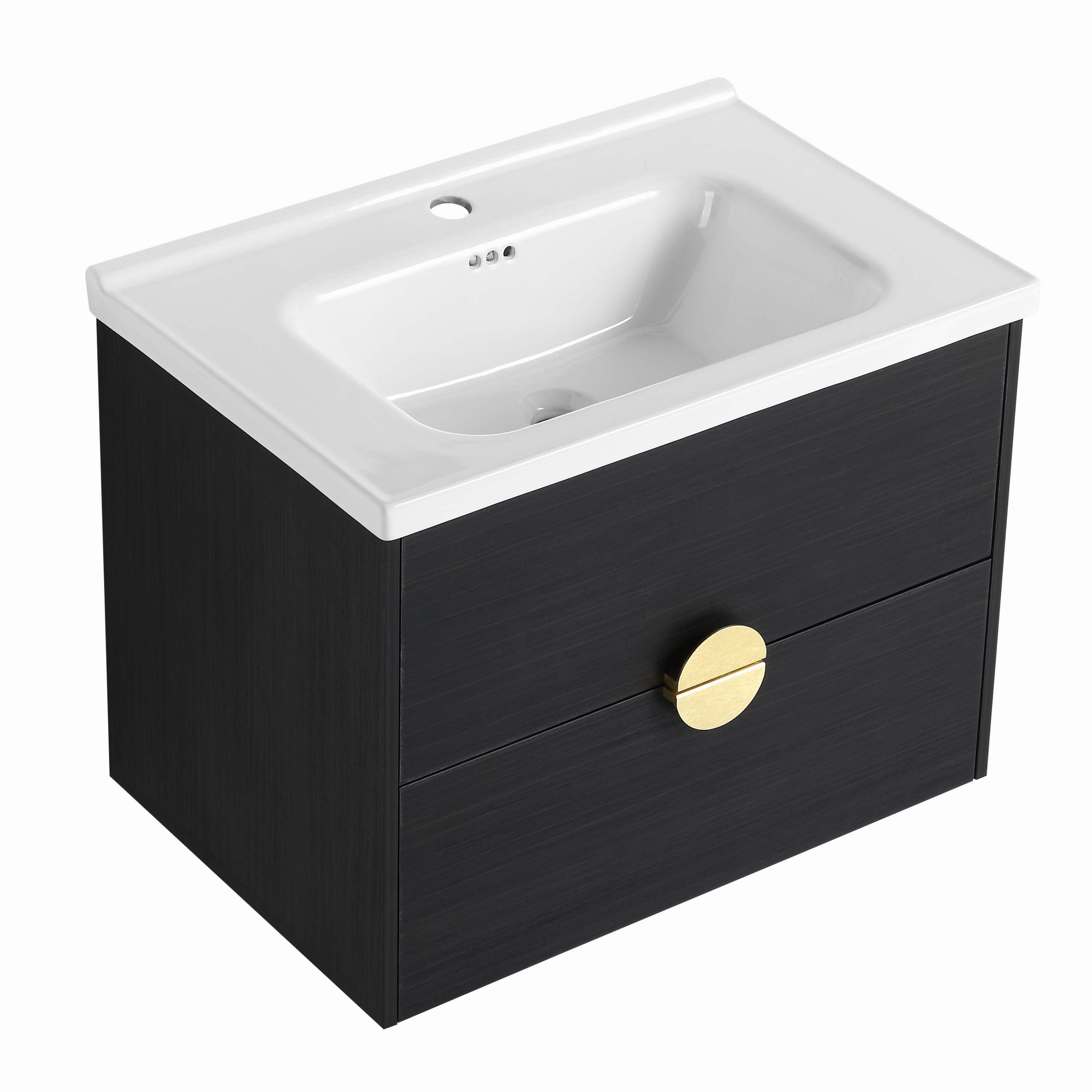 Ebern Designs Vivana 27.8'' Single Bathroom Vanity with Manufactured ...