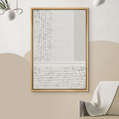 Illustration géométrique minimaliste de lignes géométriques bicolores, paysage abstrait géométrique