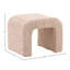 Yaelle 15" Tall Accent Stool, Beige
