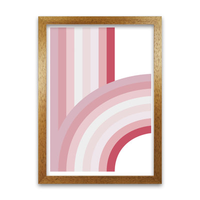 Pink Nursery Rainbow - Print
