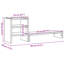 Manufactured Wood Monitor Stand