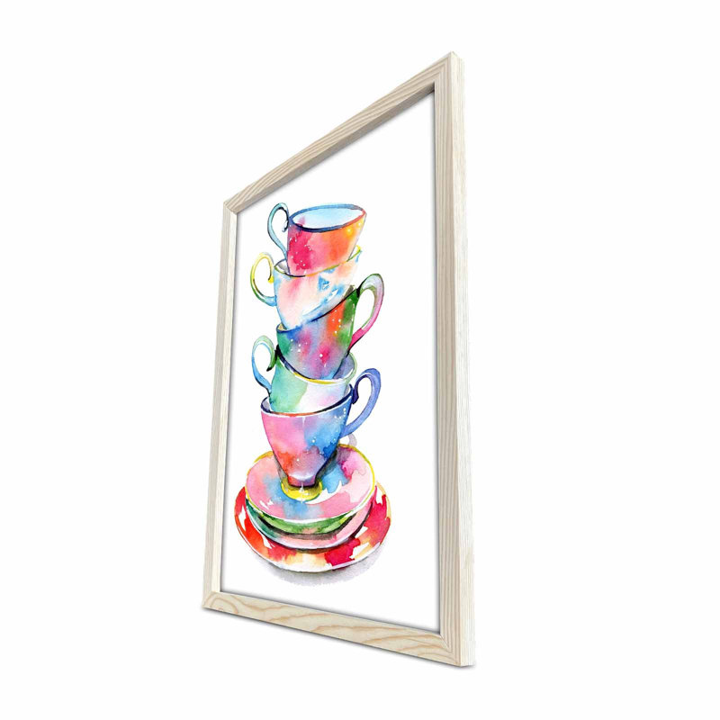 Élégante peinture décorative en panneau de fibres à densité moyenne, 14,9 po x 20,9 po | 100% panneau de fibres à densité moyenne (épaisseur: 0,1 pouce) avec cadre 100% bois | Parfait pour le salon, la chambre à coucher et le bureau, et pour une 