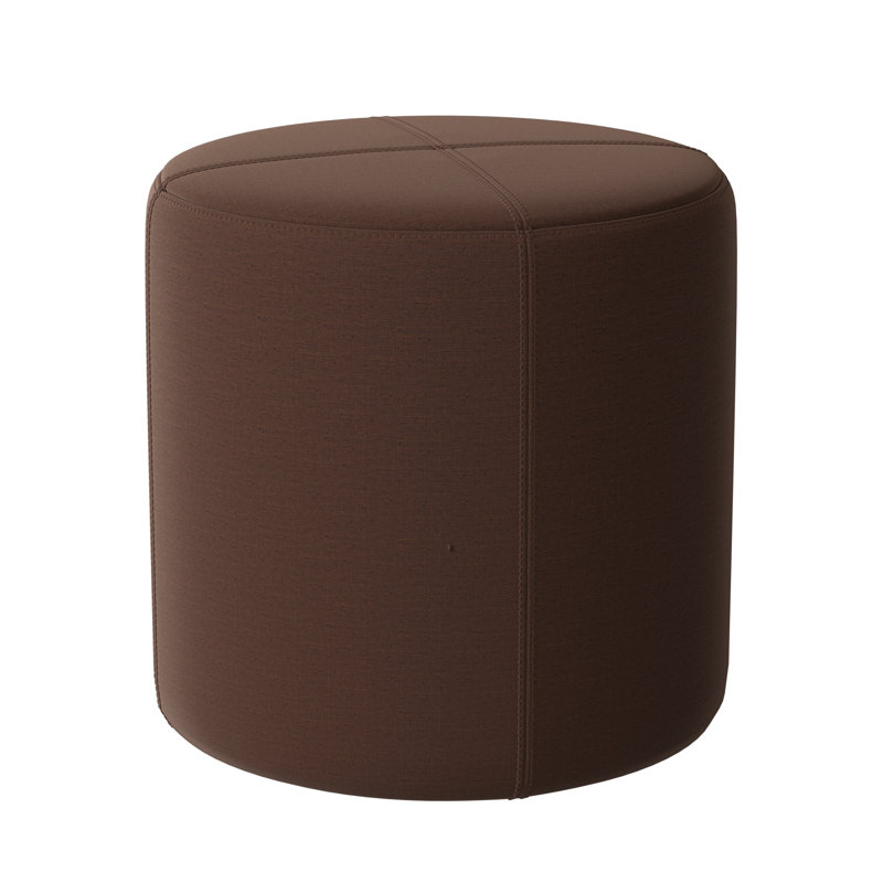 Porthleven Upholstered Ottoman, Lena Chocolate