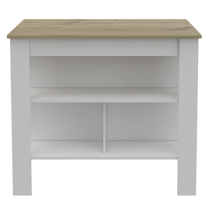 Îlot de cuisine polyvalent avec rangement abondant et design tendance